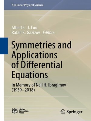 cover image of Symmetries and Applications of Differential Equations